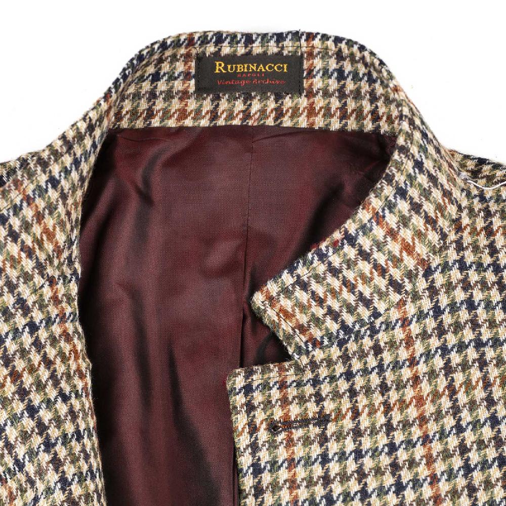 Rubinacci Vintage archive giacca Stefano pied de poule Saldi Di Fabbrica