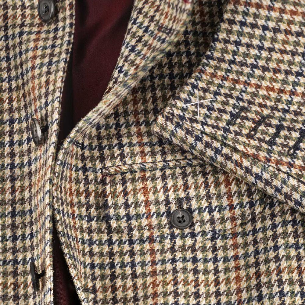 Rubinacci Vintage archive giacca Stefano pied de poule Saldi Di Fabbrica