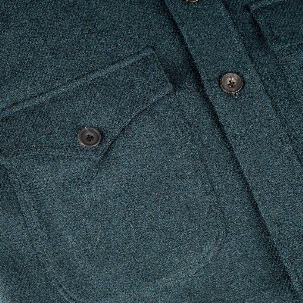 Rubinacci Vintage archive sahariana in lana verde Negozio