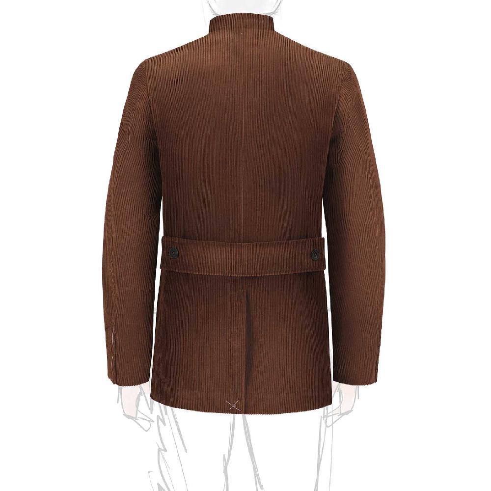 Rubinacci Vintage archive giacca Stefano in velluto a coste marrone Moda