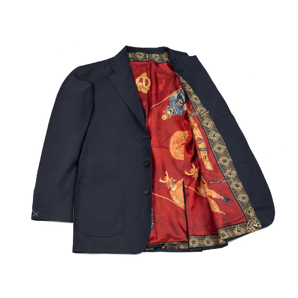 Rubinacci Serie Limitata Samurai giacca in cashmere blu Nuovo