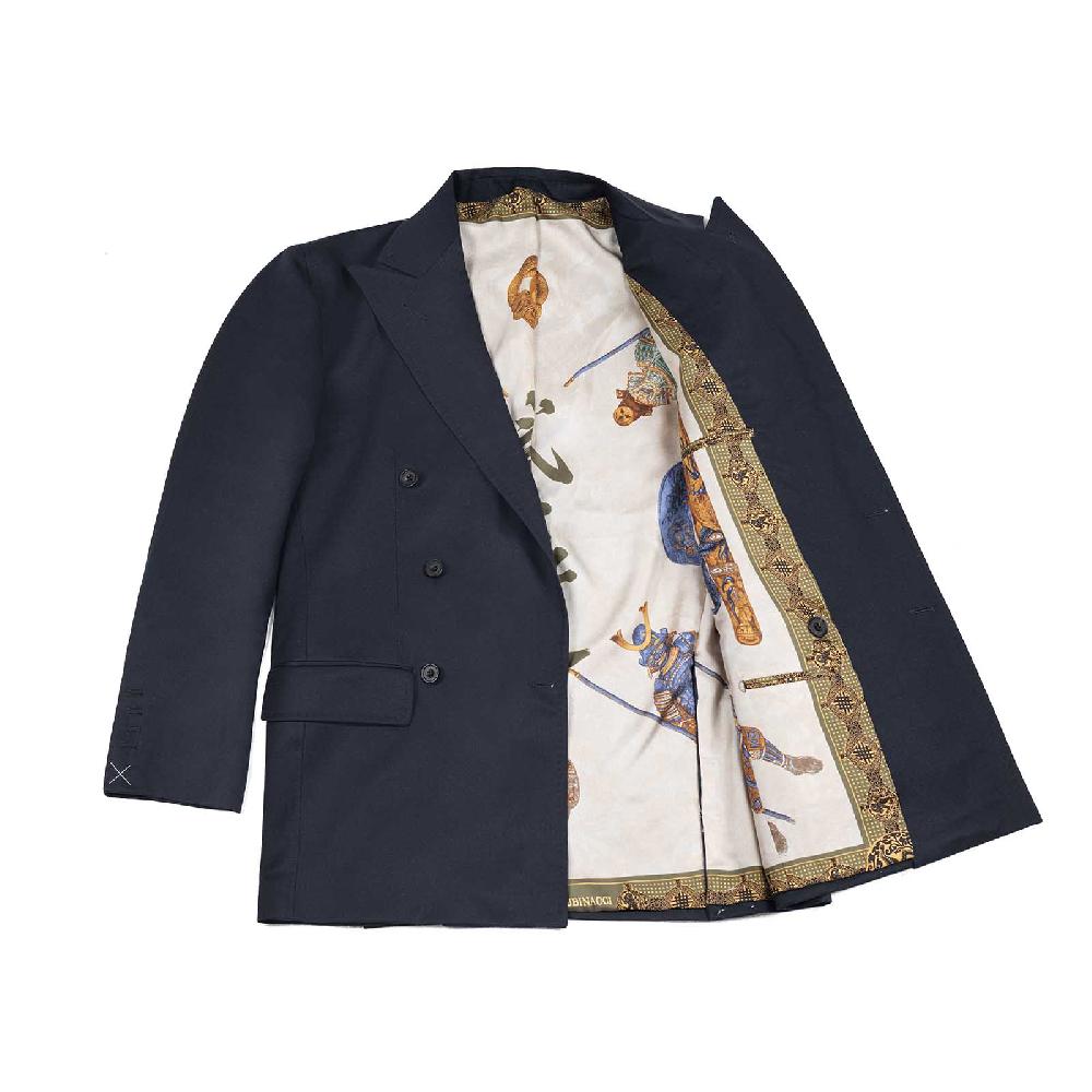 Rubinacci Serie Limitata Samurai giacca in cashmere blu Qualità