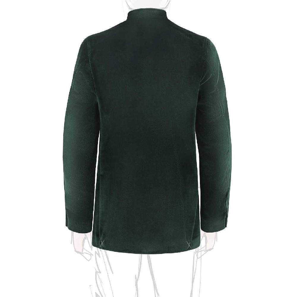 Rubinacci Vintage archive giacca Vienna in velluto verde Spedizione Gratuita
