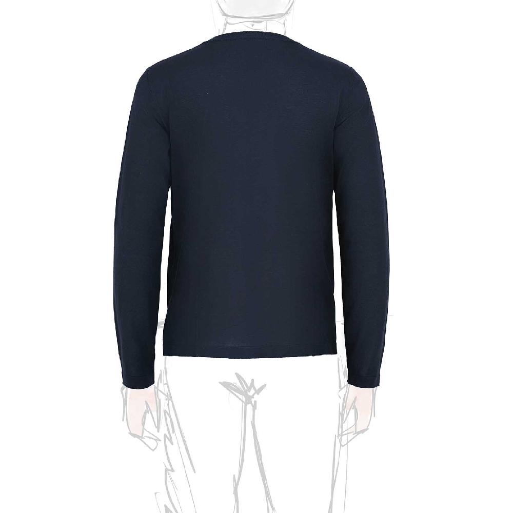 Rubinacci T-Shirt cotone blu Fornitura limitata
