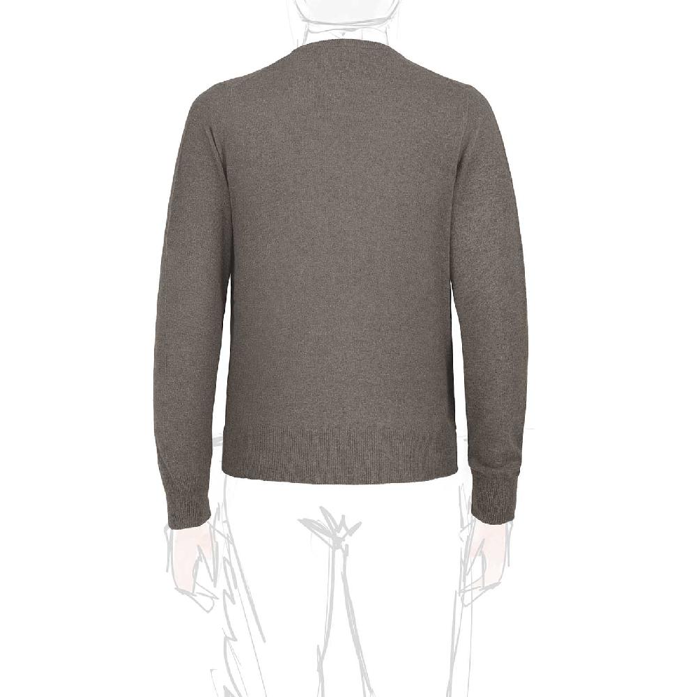Rubinacci Girocollo in cashmere fango Black Friday