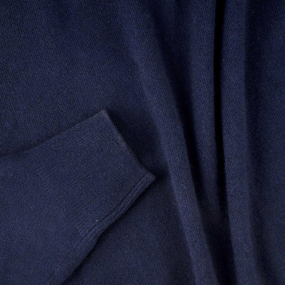 Rubinacci Polo in cashmere blu Cyber Monday