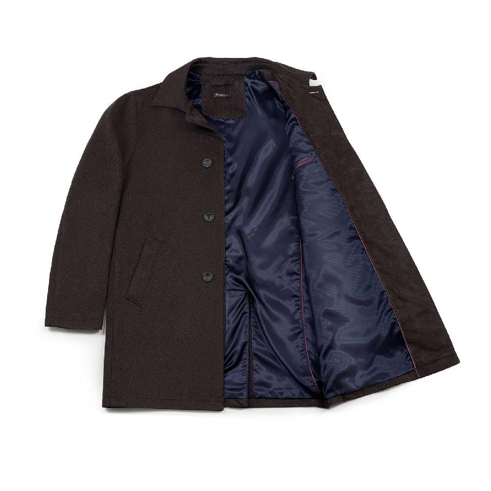 Rubinacci Giaccone in cashmere marrone Liquidazione