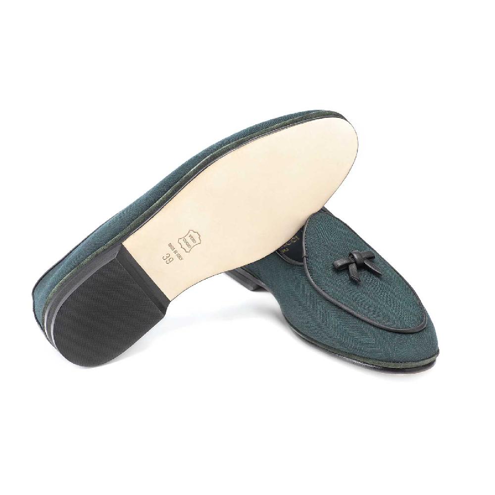 Rubinacci Vintage archive Marphy spigata verde Prezzo basso