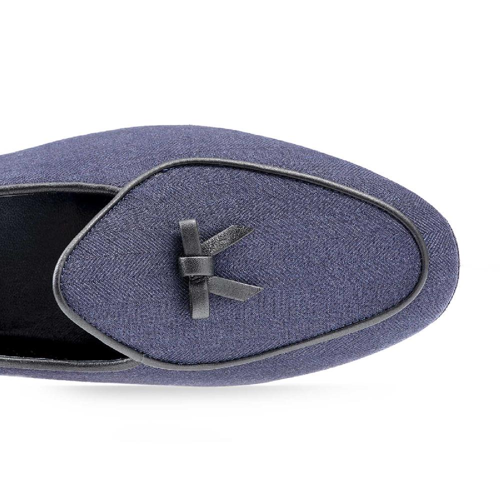 Rubinacci Vintage archive Marphy spigata blu Super Saving Price