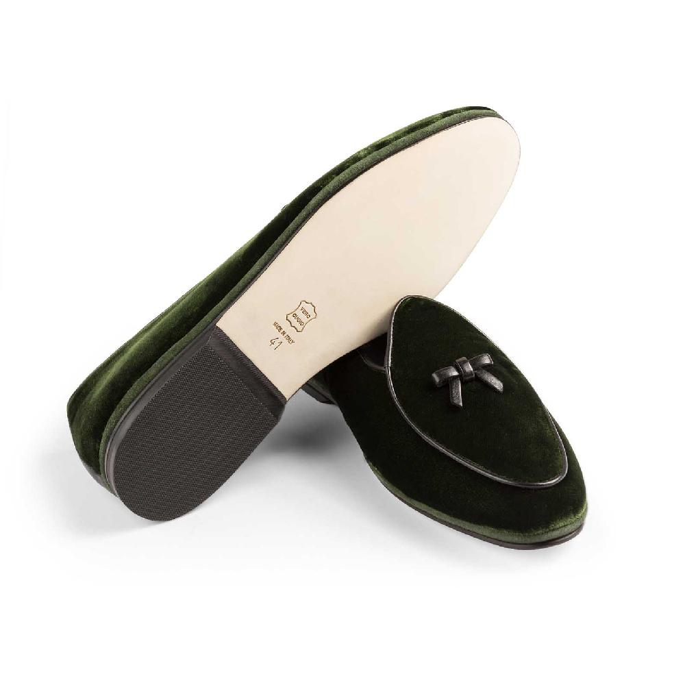 Rubinacci Marphy velluto verde Ritorno libero