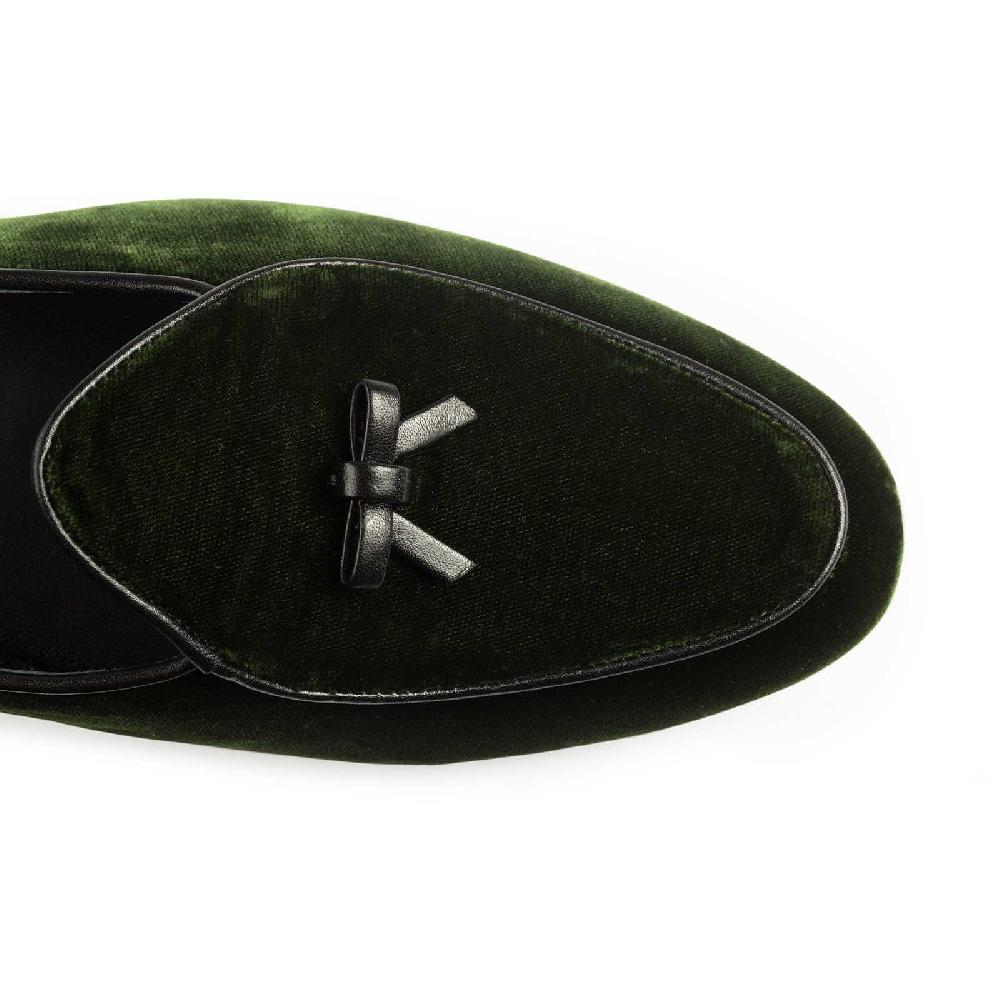 Rubinacci Marphy velluto verde Ritorno libero