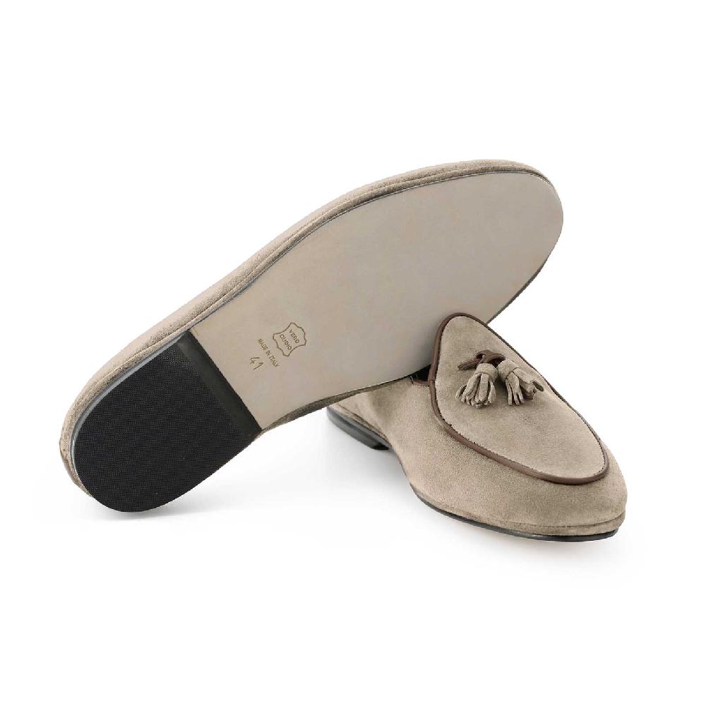 Rubinacci Marphy velour castoro con nappine Latest stili