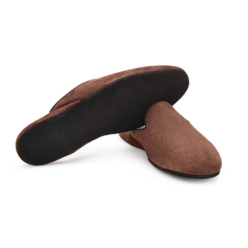 Rubinacci Pantofola comfort marrone 50% di sconto per tempo limitato
