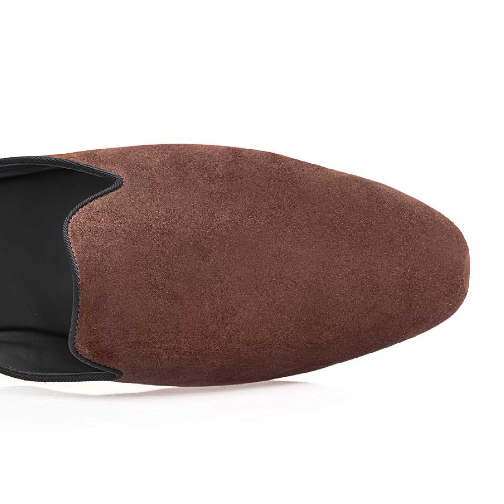 Rubinacci Pantofola comfort marrone 50% di sconto per tempo limitato