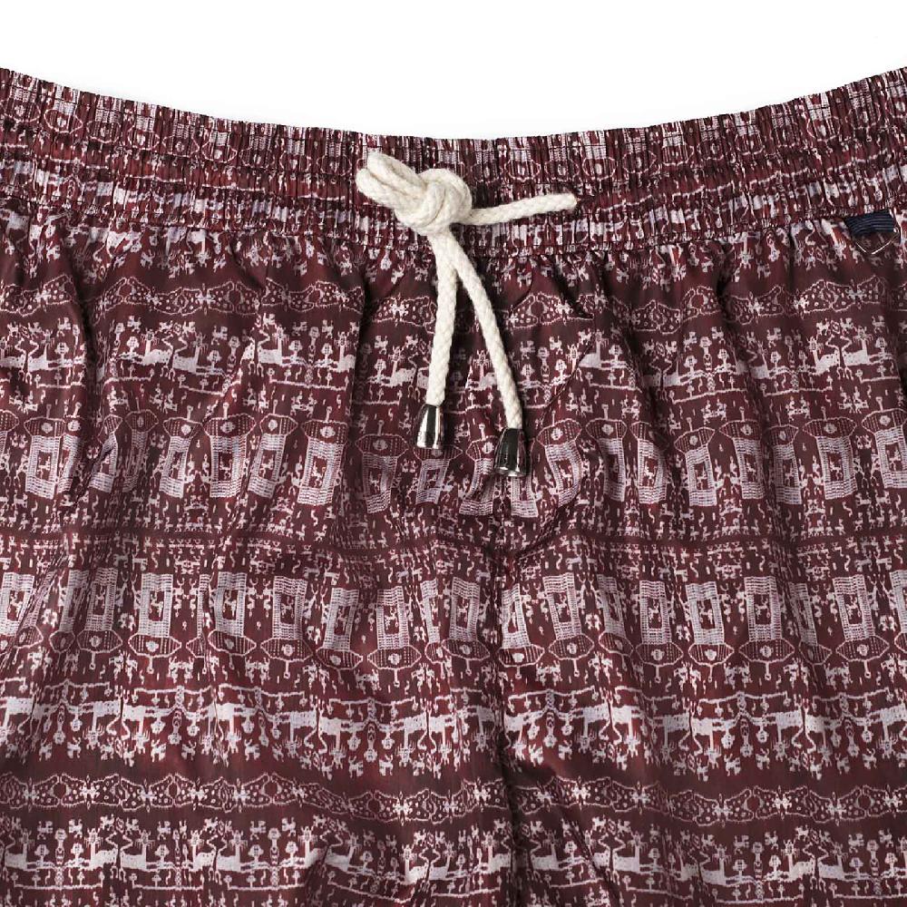 Rubinacci Costume azteco bordeaux Pezzi Unici