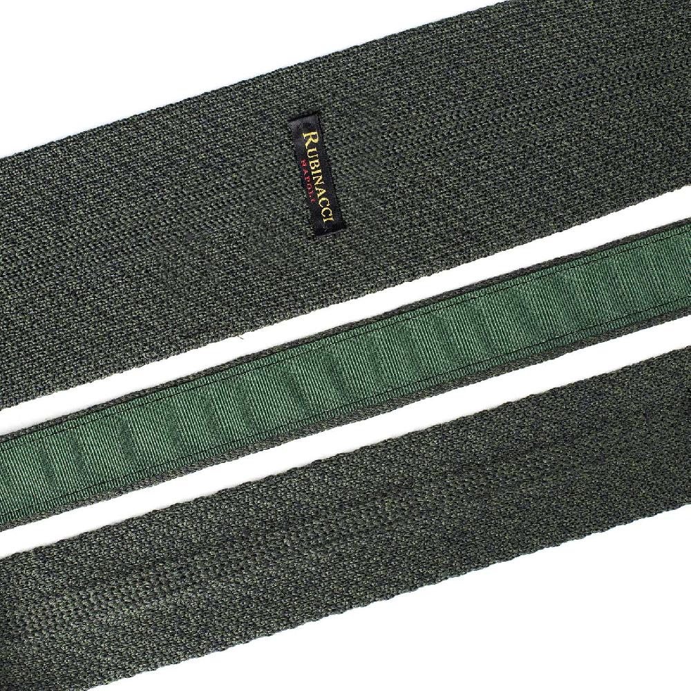 Rubinacci Cravatta in maglia verde Soddisfazione Garantita