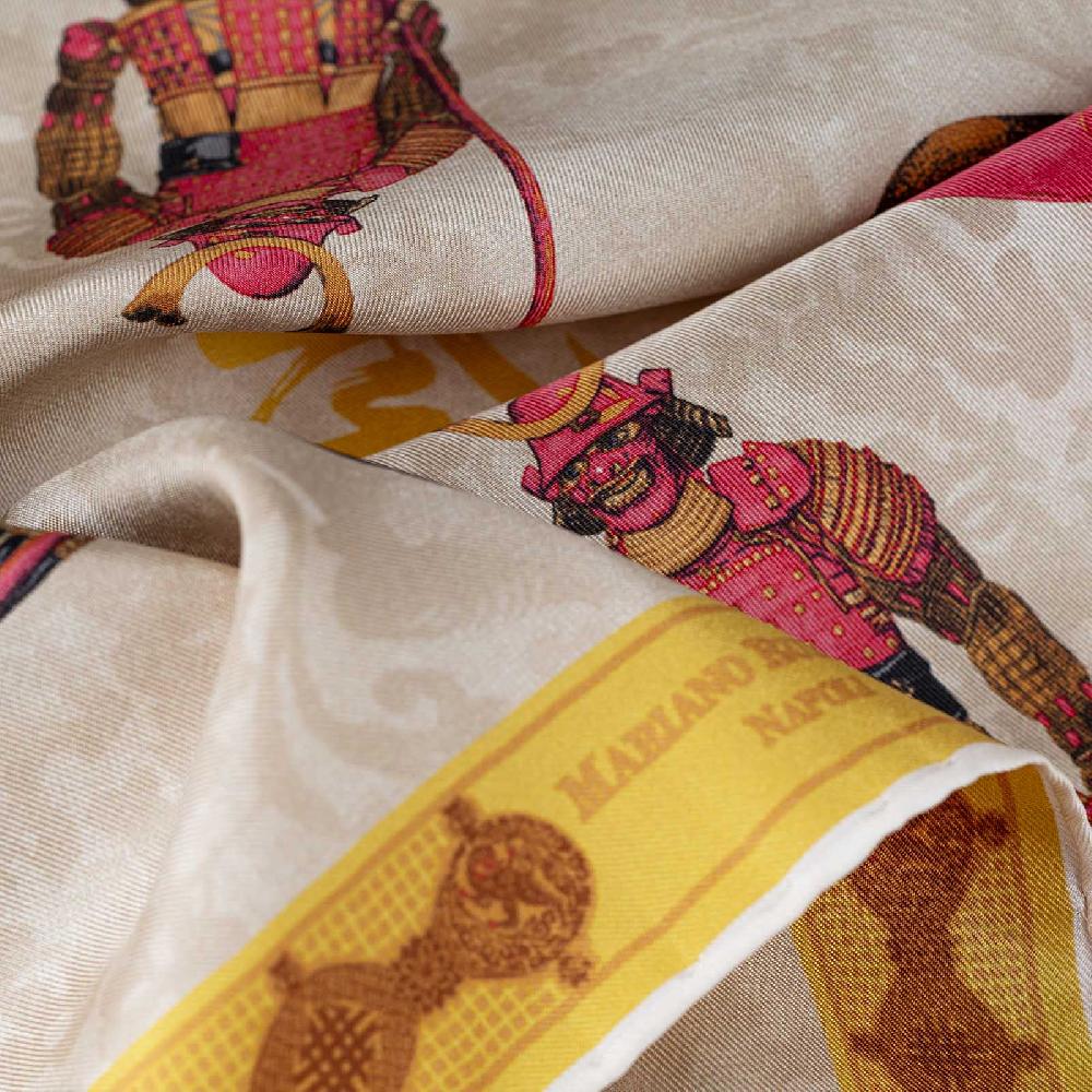 Rubinacci Pochette samurai oro Novità