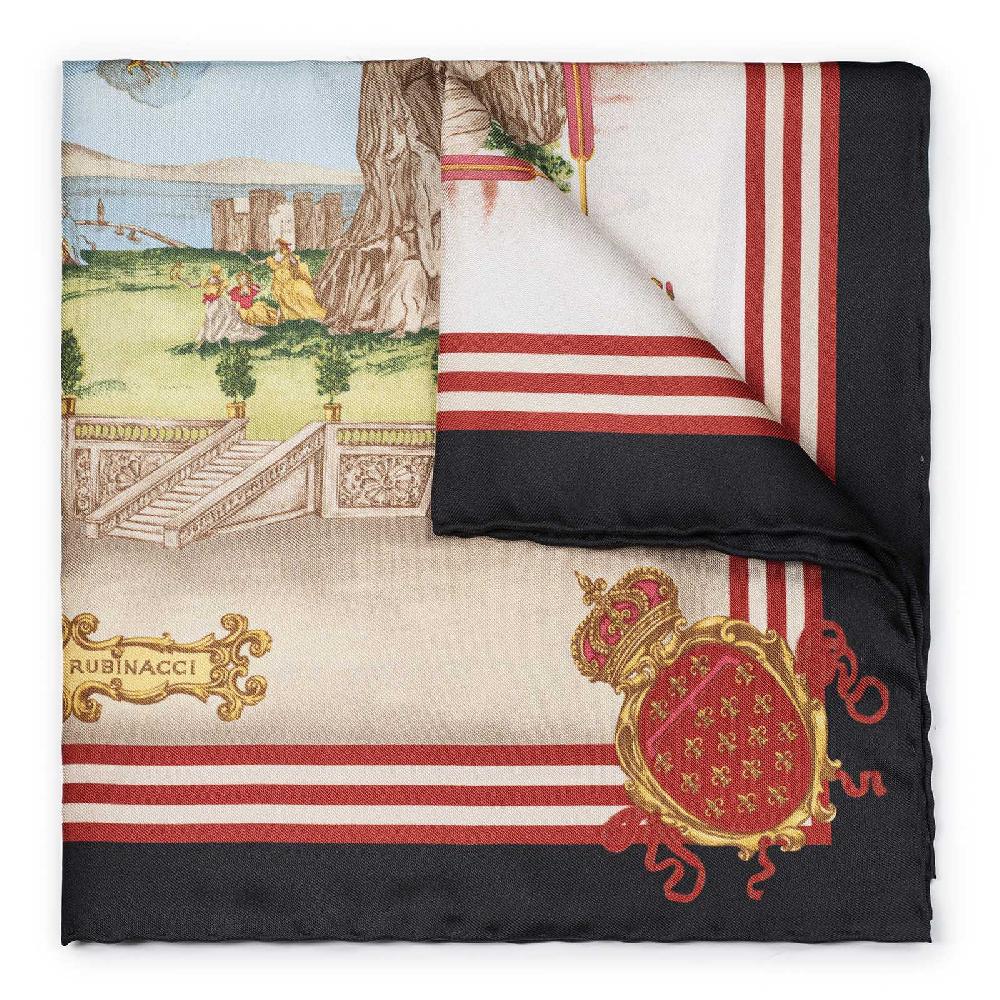 Rubinacci Pochette la macchina della cuccagna mattone Sconto