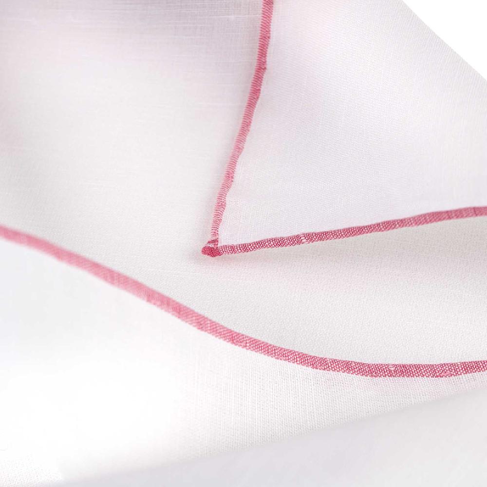 Rubinacci Fazzoletto da taschino fuxia In Vendita