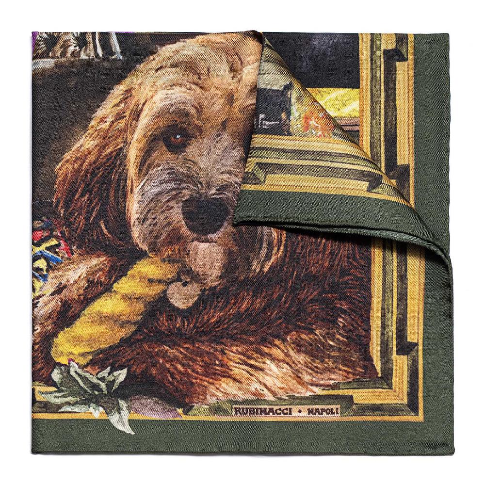 Rubinacci Pochette Bella verde Saldi