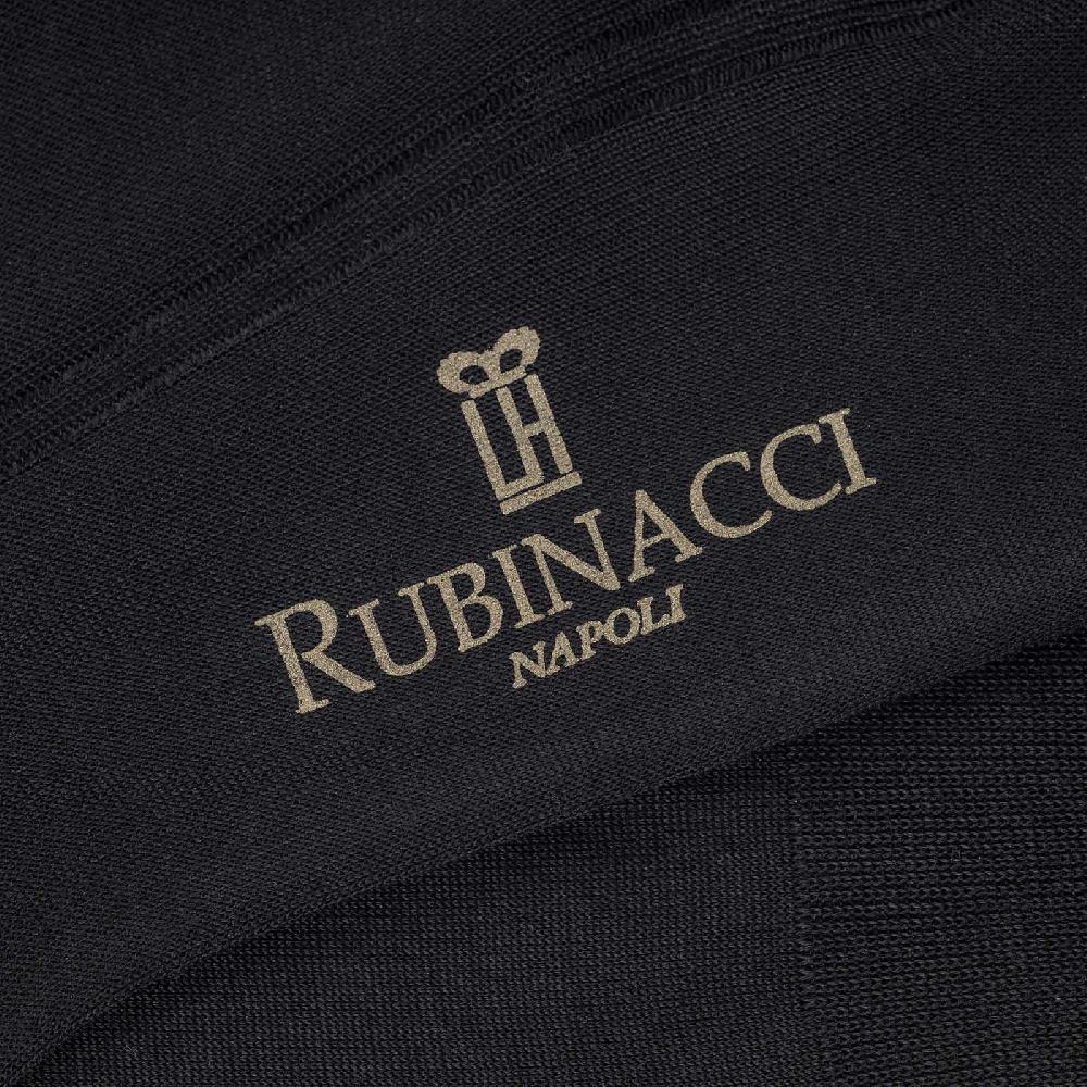 Rubinacci Calze in seta nera Sostegno trimestrale