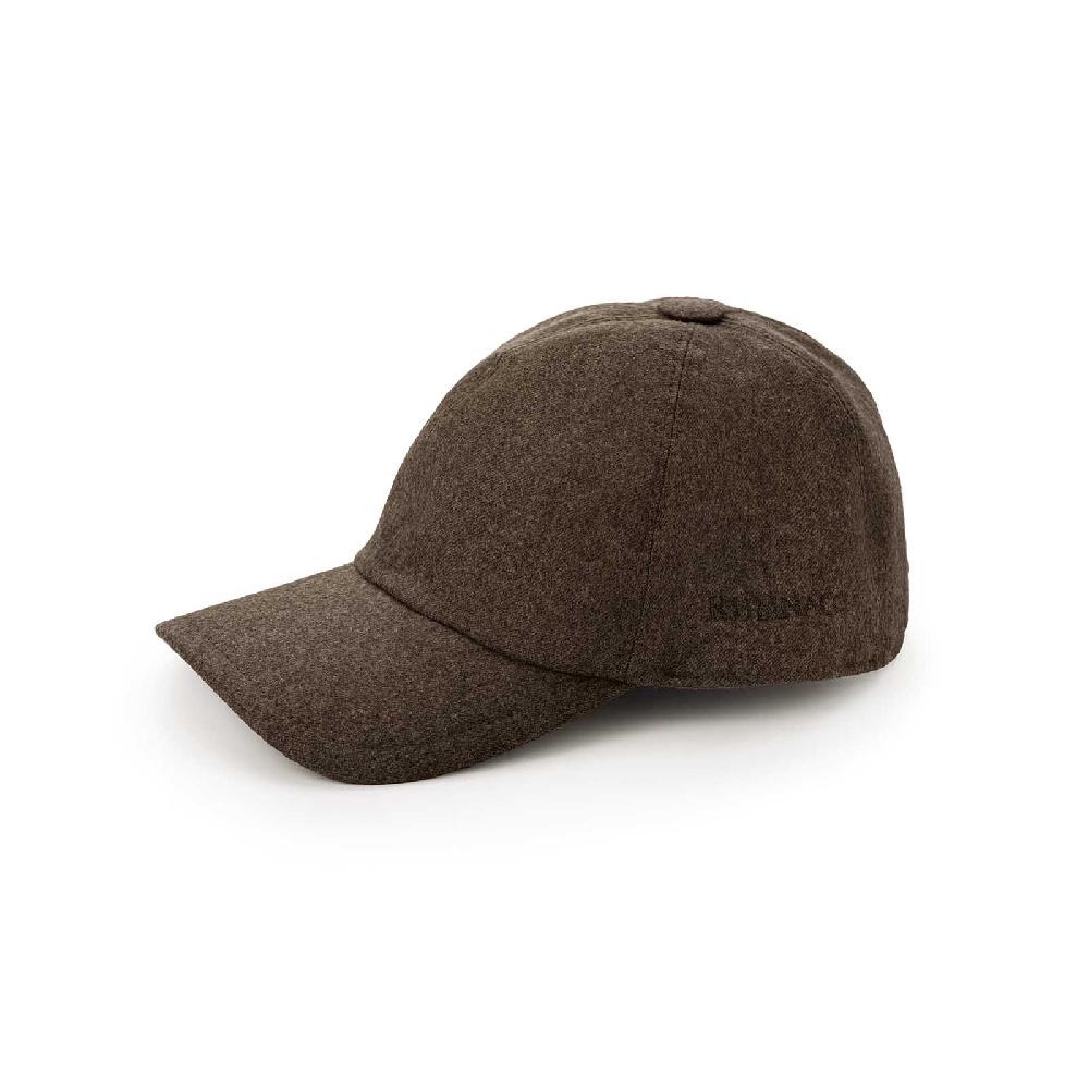 Rubinacci Cappello baseball in lana marrone 50% di sconto con spedizione gratuita