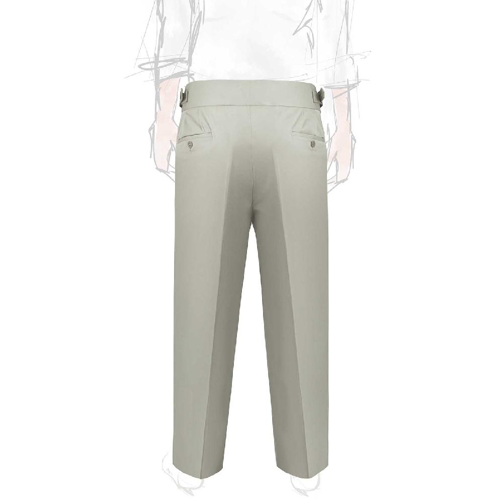 Rubinacci Vintage archive pantalone Manny in cotone ghiaccio Acquista Ora