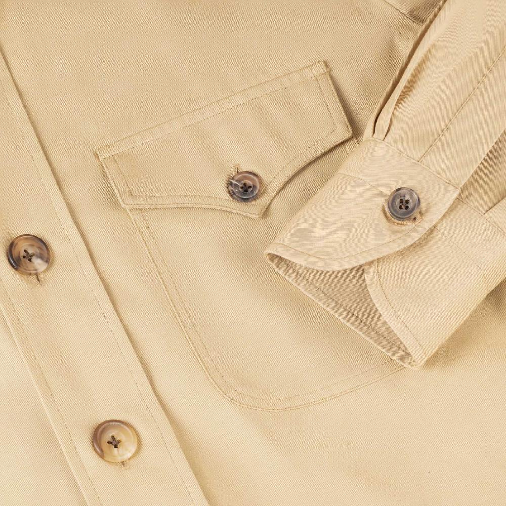 Rubinacci Vintage archive sahariana in cotone beige Economico