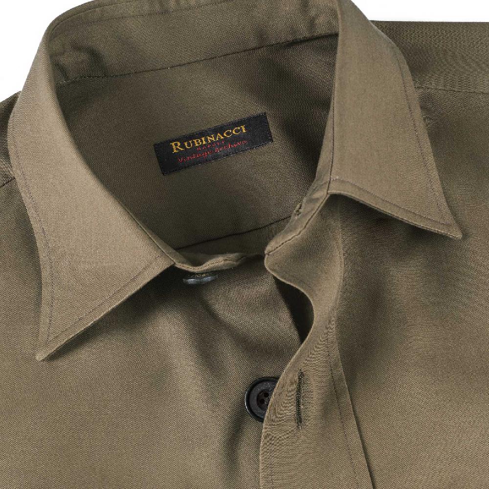 Rubinacci Vintage archive sahariana in cotone oliva Online