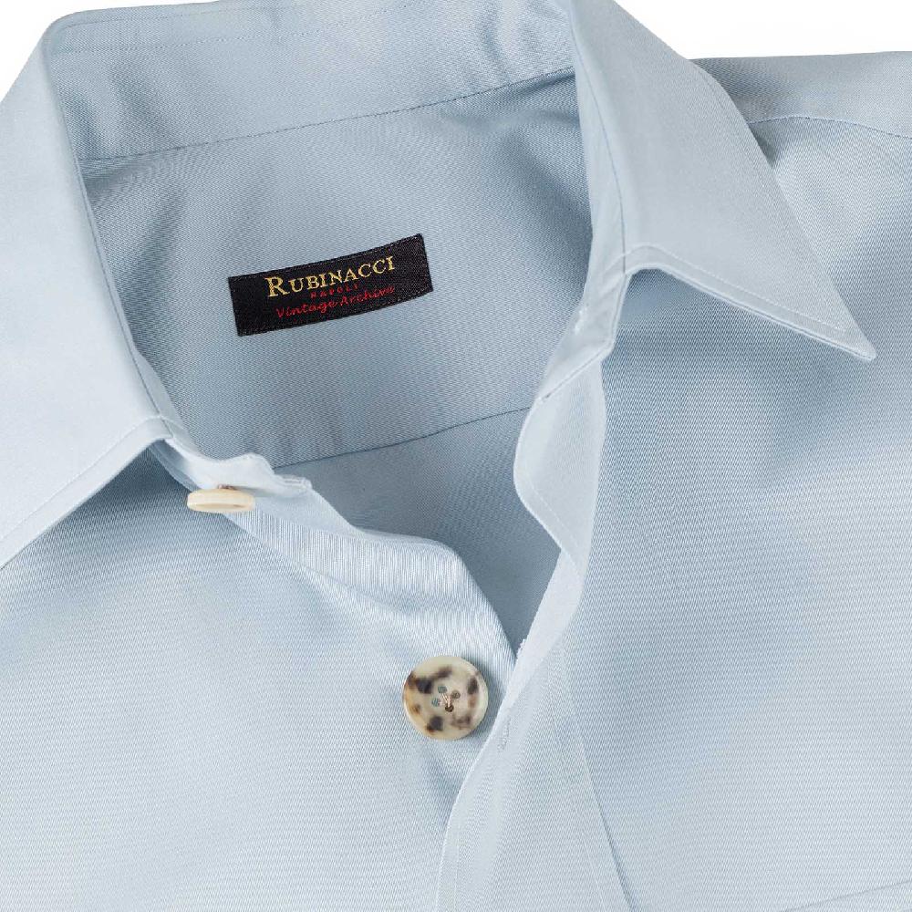 Rubinacci Vintage archive sahariana in cotone celeste Outlet