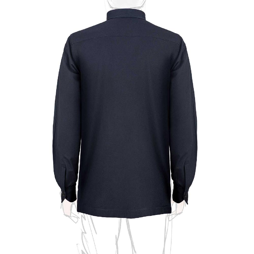 Rubinacci Vintage archive sahariana in cotone blu Offerte