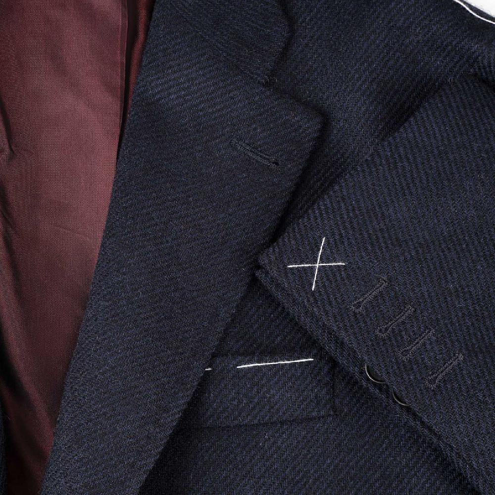 Rubinacci Vintage archive giacca in lana blu I Più Venduti