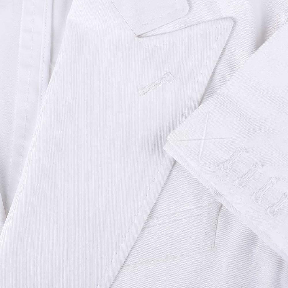 Rubinacci Vintage archive giacca in cotone bianco Vendite Flash