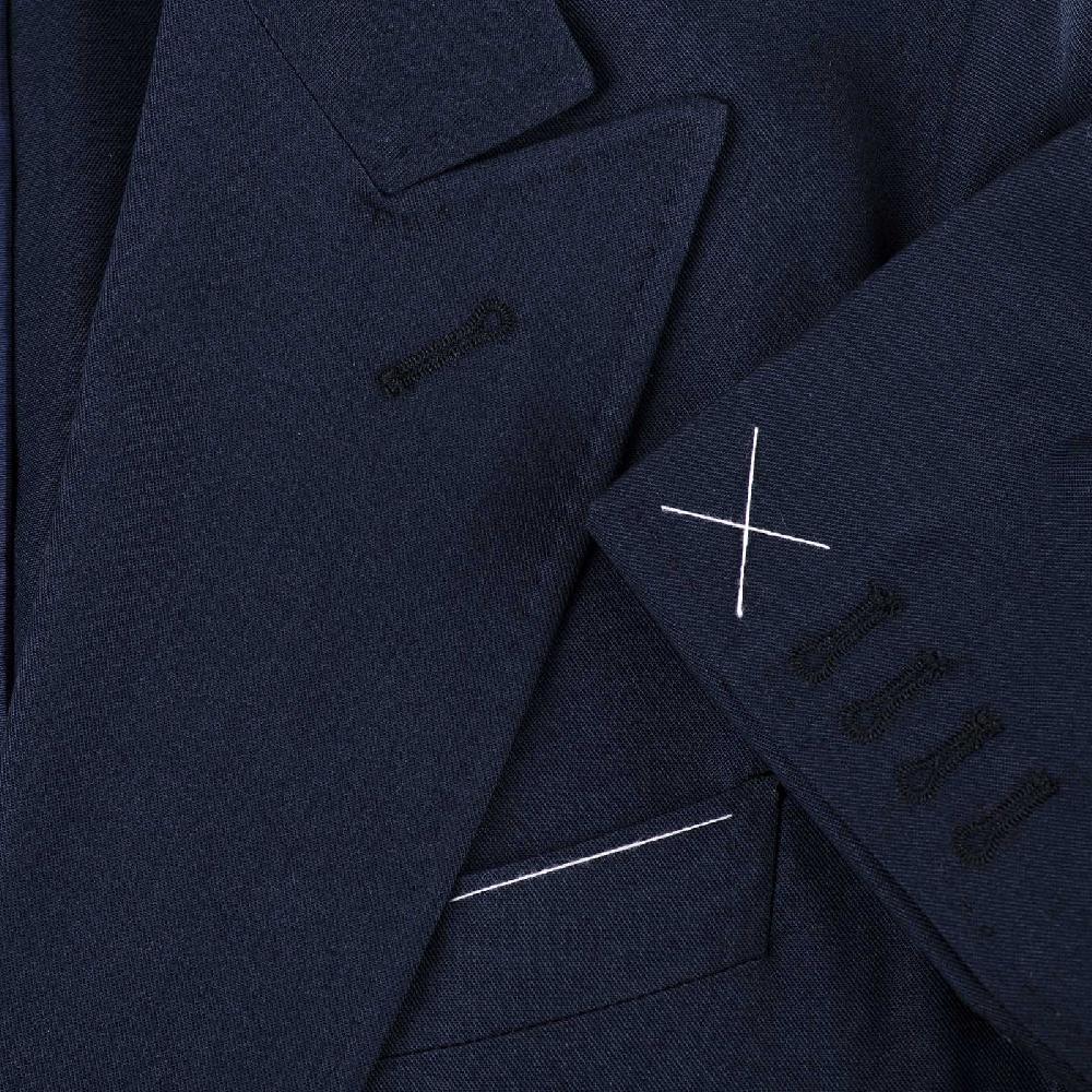 Rubinacci Vintage archive giacca in cotone blu Negozio