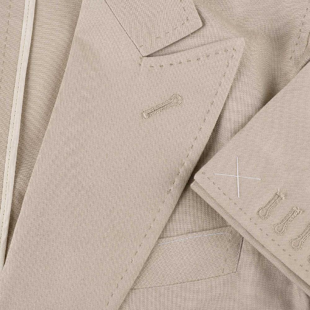 Rubinacci Vintage archive giacca in cotone beige In Saldo