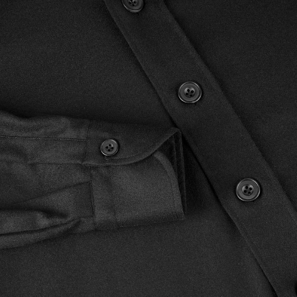 Rubinacci Overshirt in lana nero Only for today