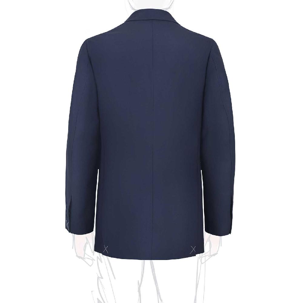 Rubinacci Giacca in hopsack blu Qualità Garantita