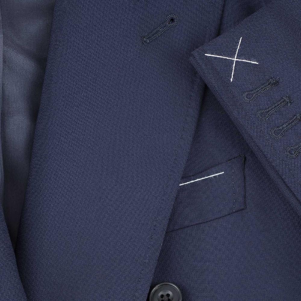 Rubinacci Giacca in hopsack blu Negozi Online
