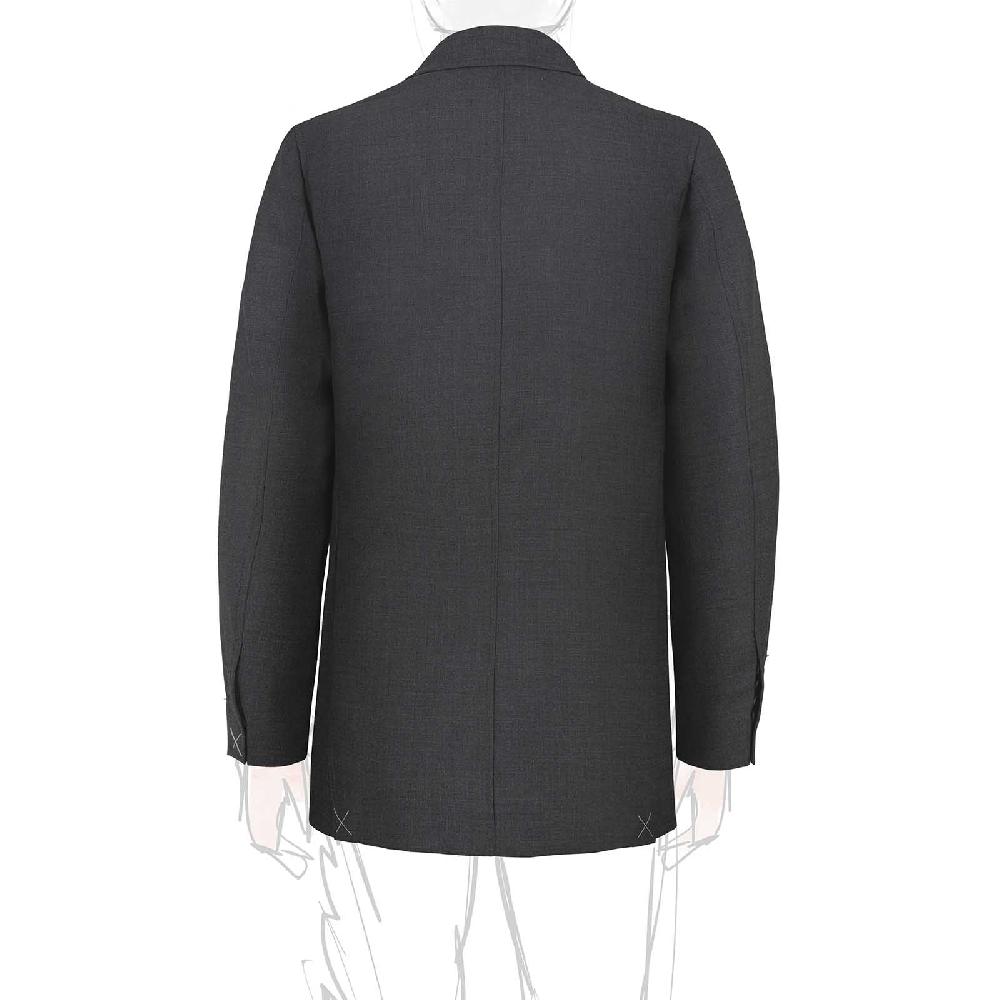 Rubinacci Giacca in hopsack grigio Acquista Ora