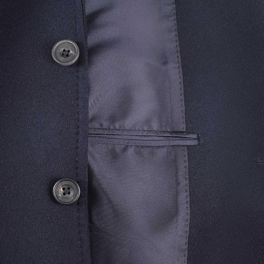 Rubinacci Giacca in lana blu Consegna Veloce