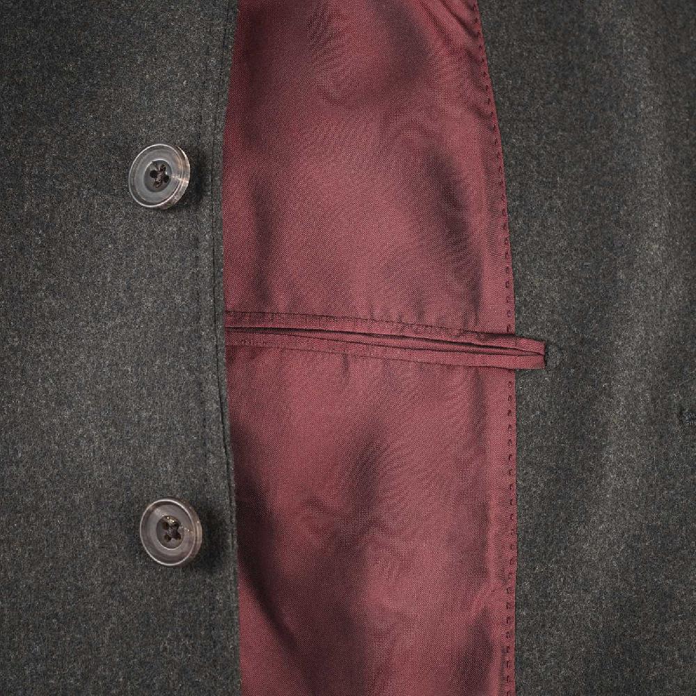 Rubinacci Giacca in lana verde militare Promozione Limitata