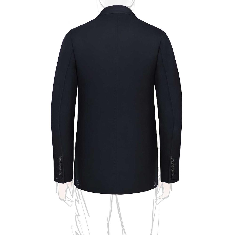 Rubinacci Giacca in cashmere blu Presa
