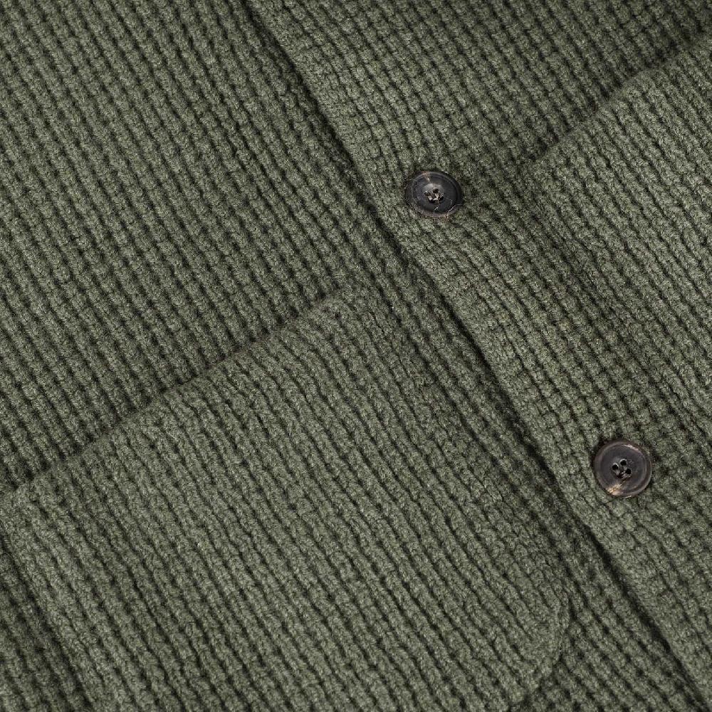 Rubinacci Cardigan cashmere verde Hotsell