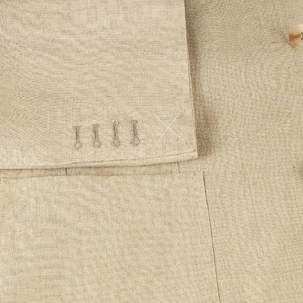 Rubinacci Giacca in lino beige Comprare a buon mercato