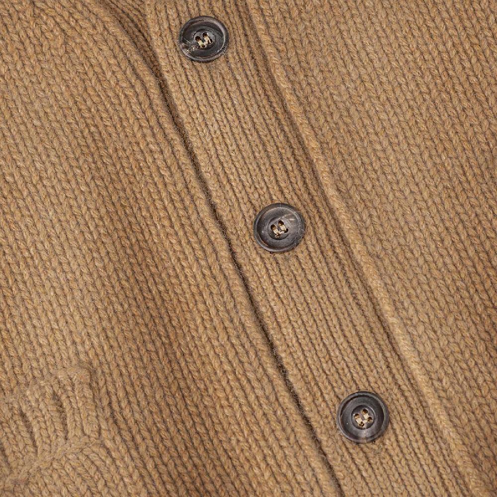 Rubinacci Cardigan cashmere rhum Shopping online