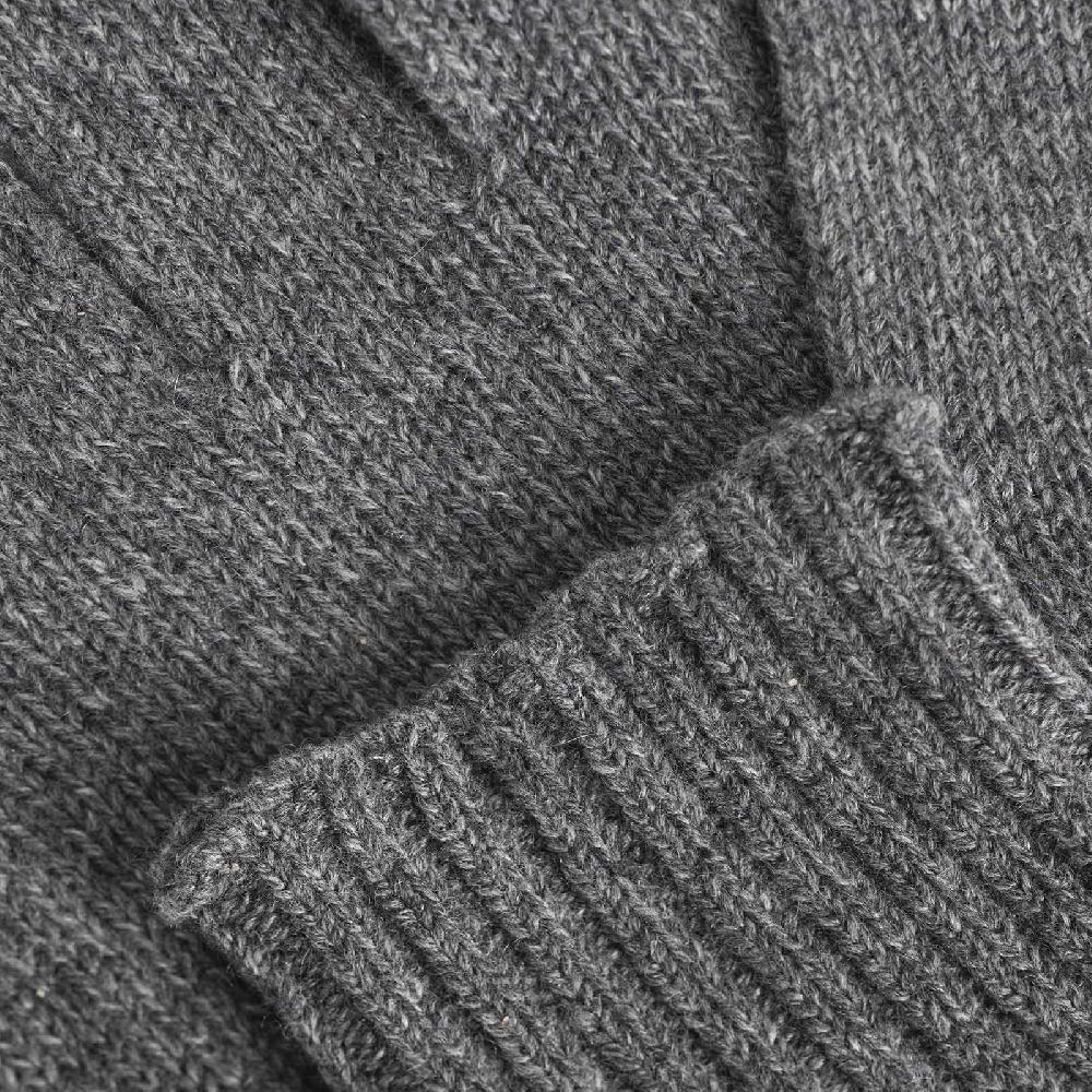 Rubinacci Guanti in cashmere grigio Offerta esclusiva