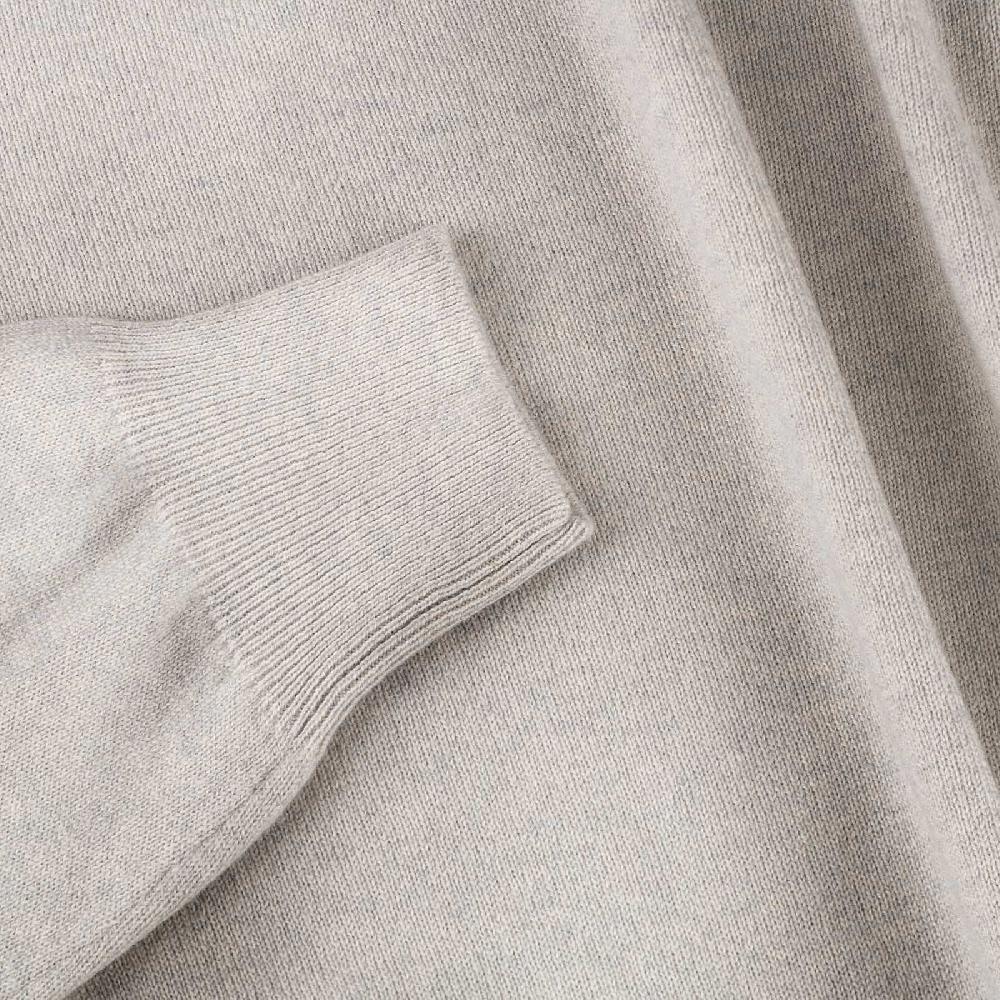 Rubinacci Girocollo in cashmere perla Latest fashion