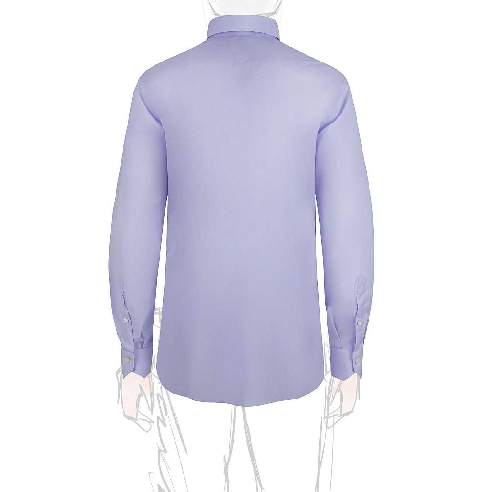 Rubinacci Camicia in cotone azzurra Grandi sconti