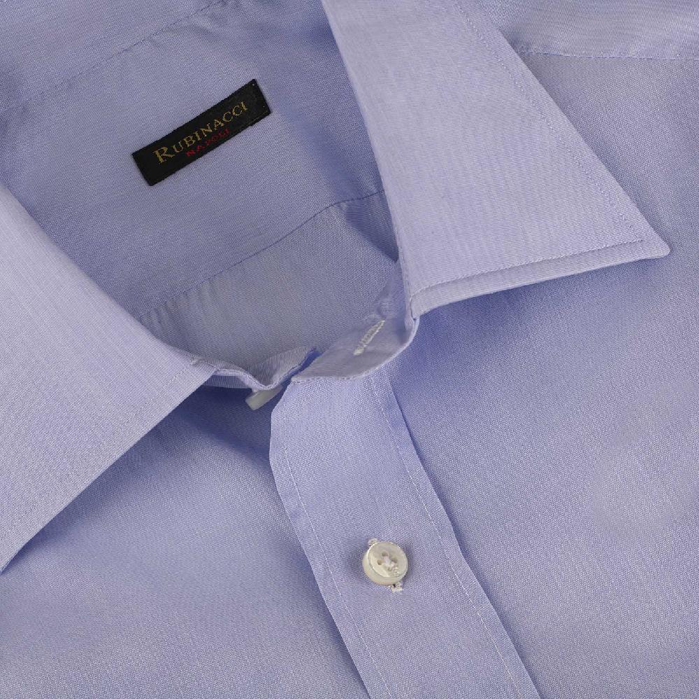 Rubinacci Camicia in cotone azzurra Grandi sconti
