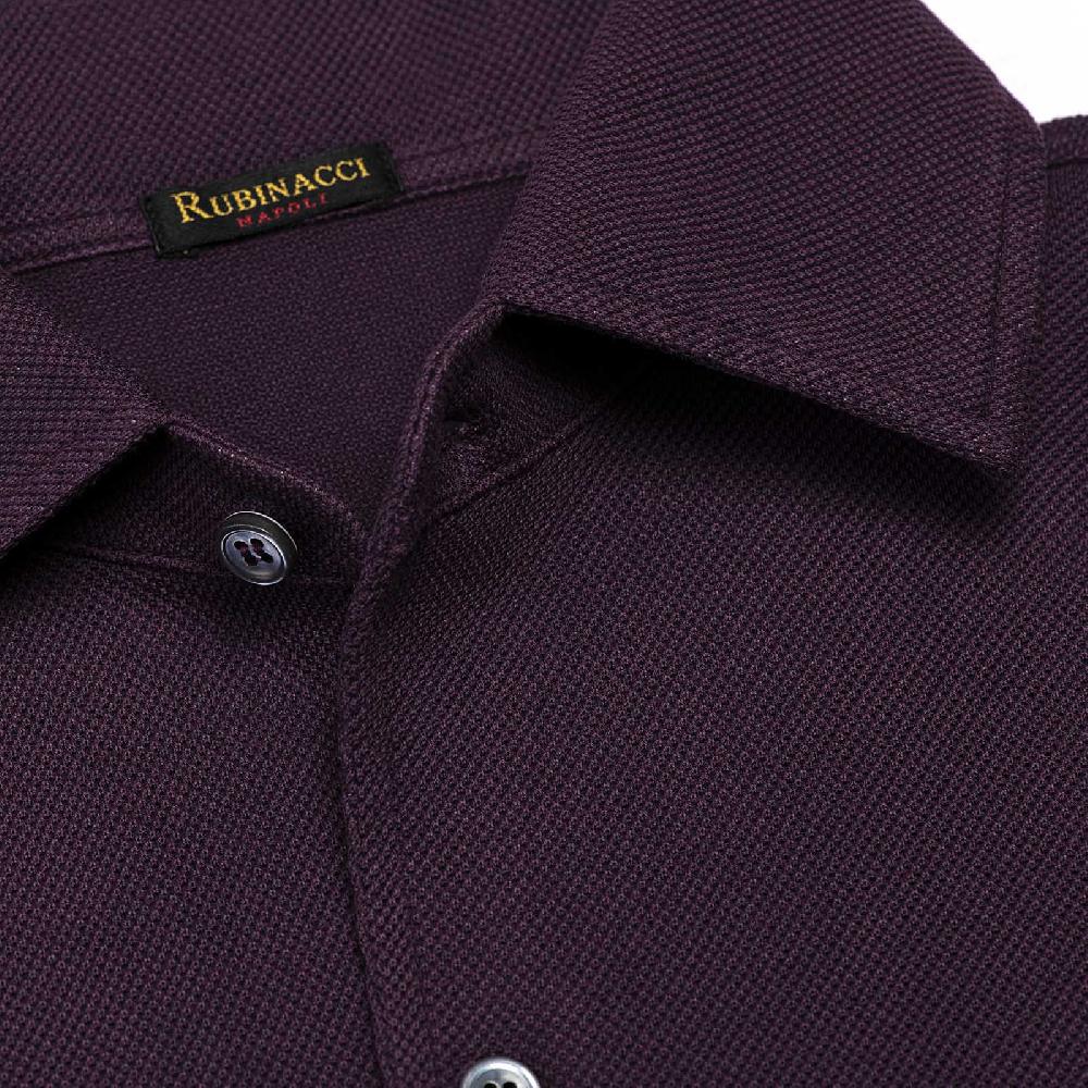 Rubinacci Camicia in piquet vino Offerte speciali